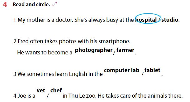 Sách bài tập tiếng Anh 4 Wonderful World Review 4