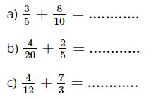 Vở bài tập Toán lớp 4 Tập 2 trang 77 Bài 2