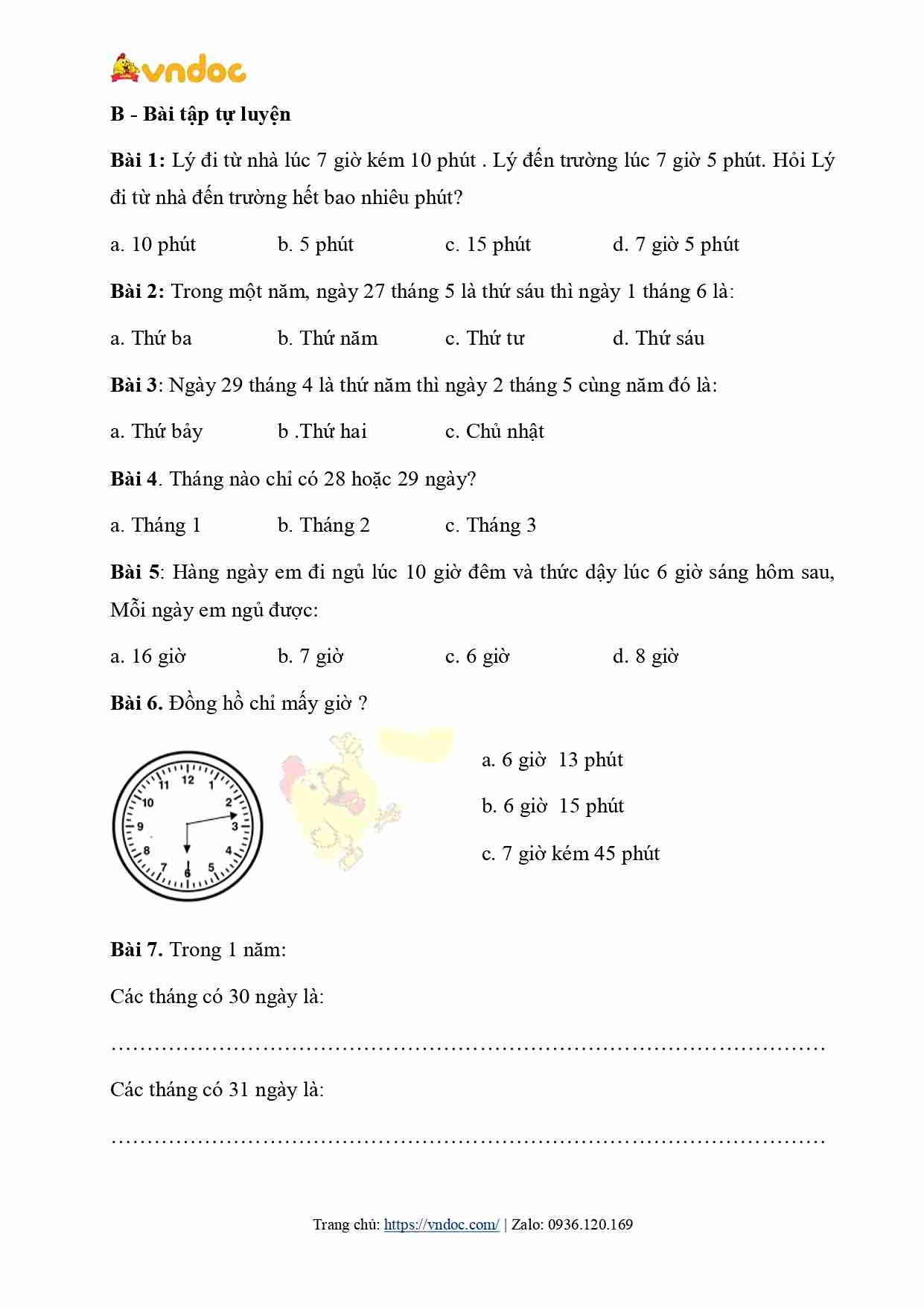 mot so dang bai tap ve thoi gian lop 3 h2*573165