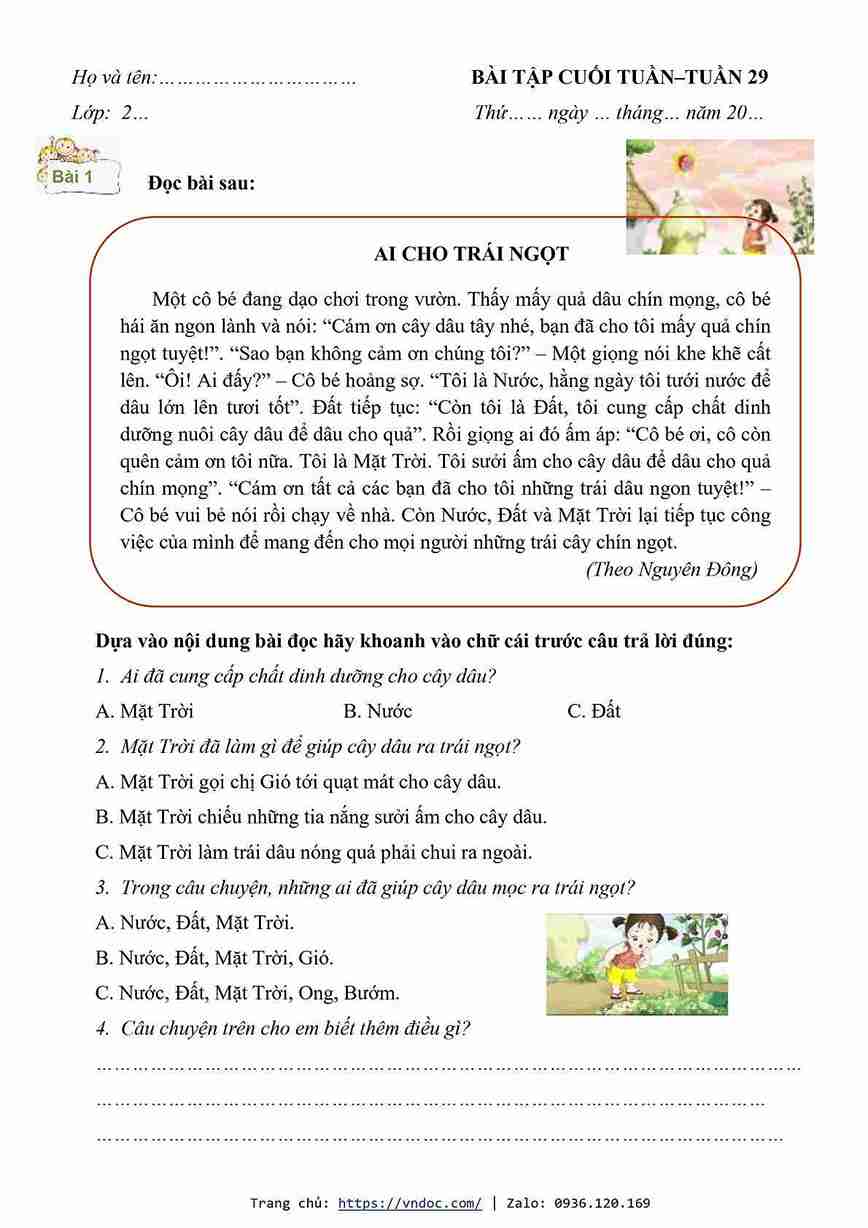 bai tap cuoi tuan tieng viet lop 2 canh dieu tuan 29 co ban hinh anh 1 1*575750