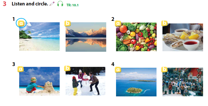 Sách bài tập Tiếng Anh lớp 4 Wonderful World Unit 10 Lesson 2