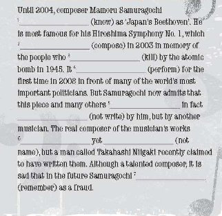 Friends Global 11 Workbook Unit 7 7B Grammar