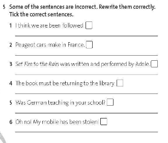 Friends Global 11 Workbook Unit 7 7B Grammar