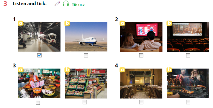 Sách bài tập Tiếng Anh lớp 4 Wonderful World Unit 10 Lesson 3