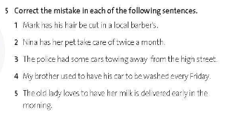 Friends Global 11 Workbook Unit 7 7D Grammar