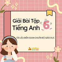 Tiếng Anh lớp 6 unit 11 Getting started