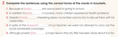Sách bài tập Tiếng Anh 11 Global Success Unit 9 Grammar