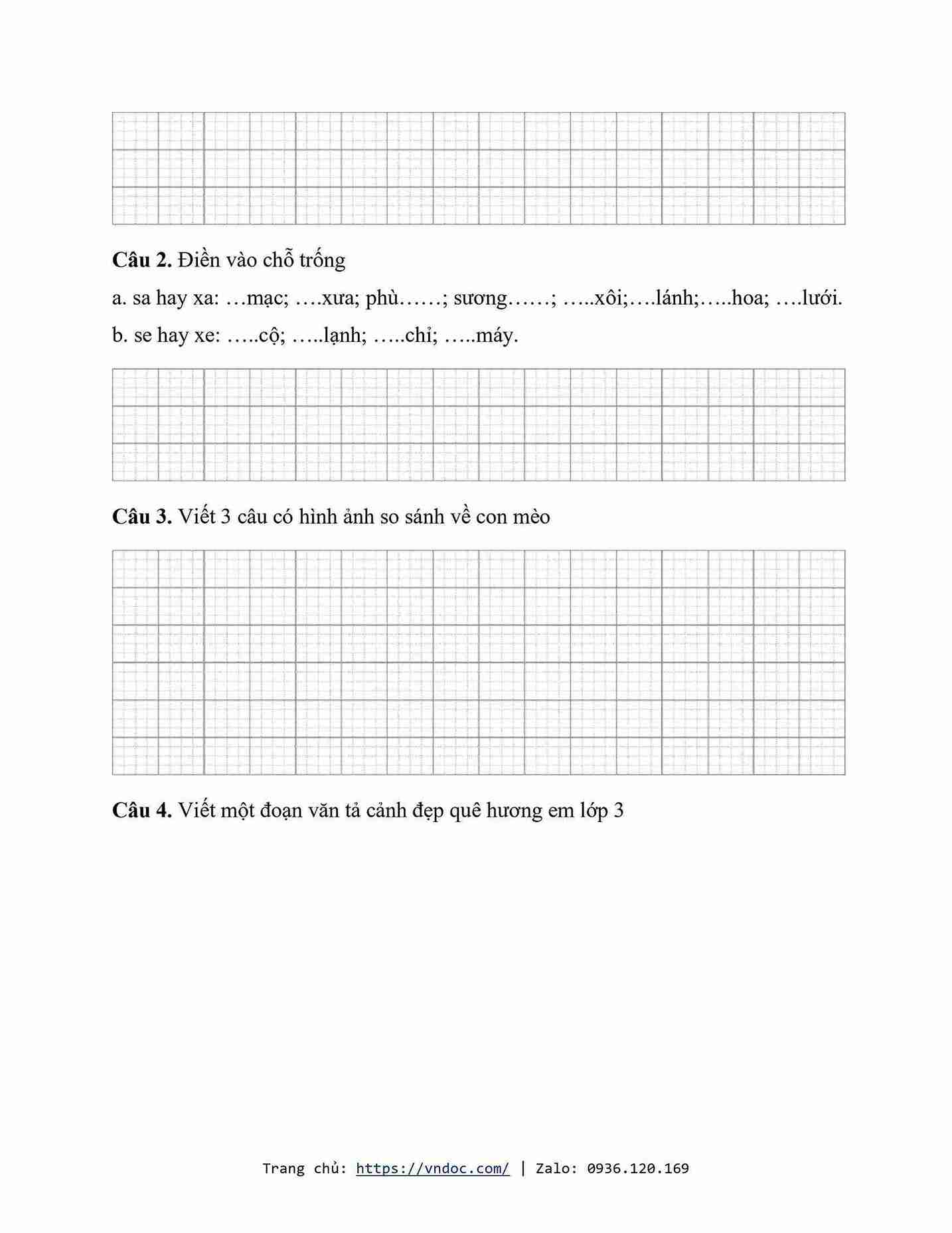 bai tap cuoi tuan tieng viet lop 3 chan troi sang tao tuan 28 3*580028