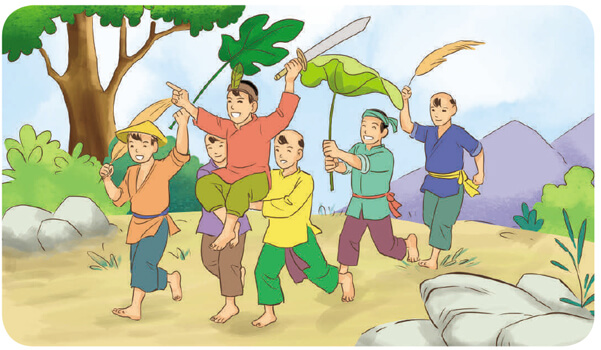 Chiến công của những du kích nhỏ lớp 4