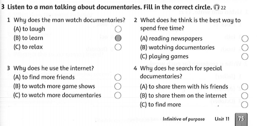 Family and Friends 5 Workbook Unit 11 Lesson 2