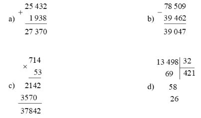 Vở bài tập Toán lớp 4 Tập 2 trang 95 Luyện tập 8