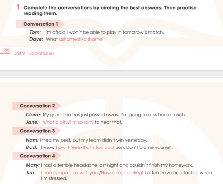 Sách bài tập Tiếng Anh 11 Global Success Unit 9 Speaking