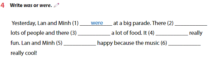 Sách bài tập Tiếng Anh lớp 4 Wonderful World Unit 11 Lesson 2