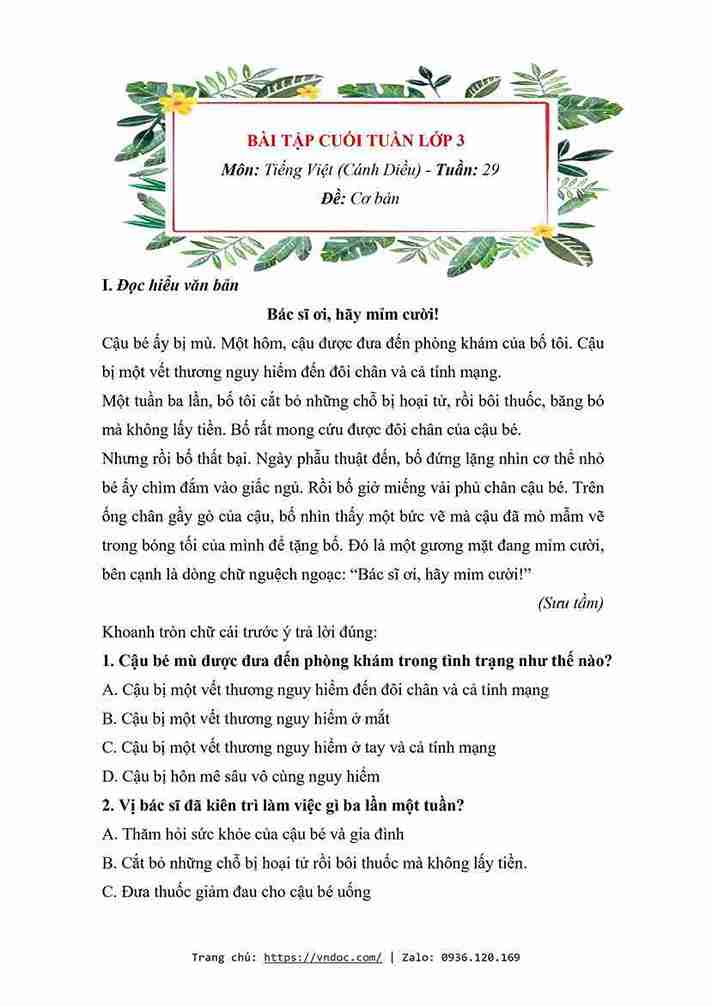 bai tap cuoi tuan tieng viet lop 3 canh dieu tuan 29 1*583100