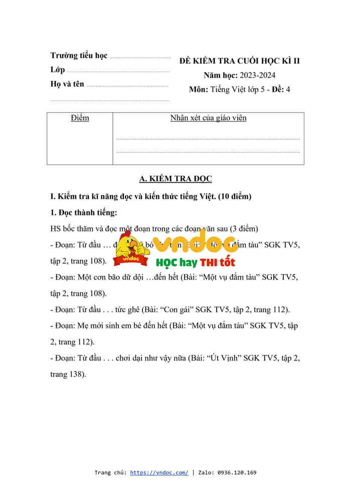 de thi hoc ki 2 mon tieng viet lop 5 theo thong tu 22 h2*583237