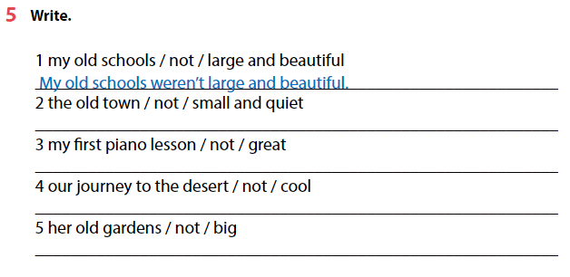 Sách bài tập Tiếng Anh lớp 4 Wonderful World Unit 11 Lesson 3