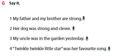 Sách bài tập Tiếng Anh lớp 4 Wonderful World Unit 11 Lesson 3