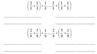 Vở bài tập Toán lớp 4 Tập 2 trang 61 Bài 3