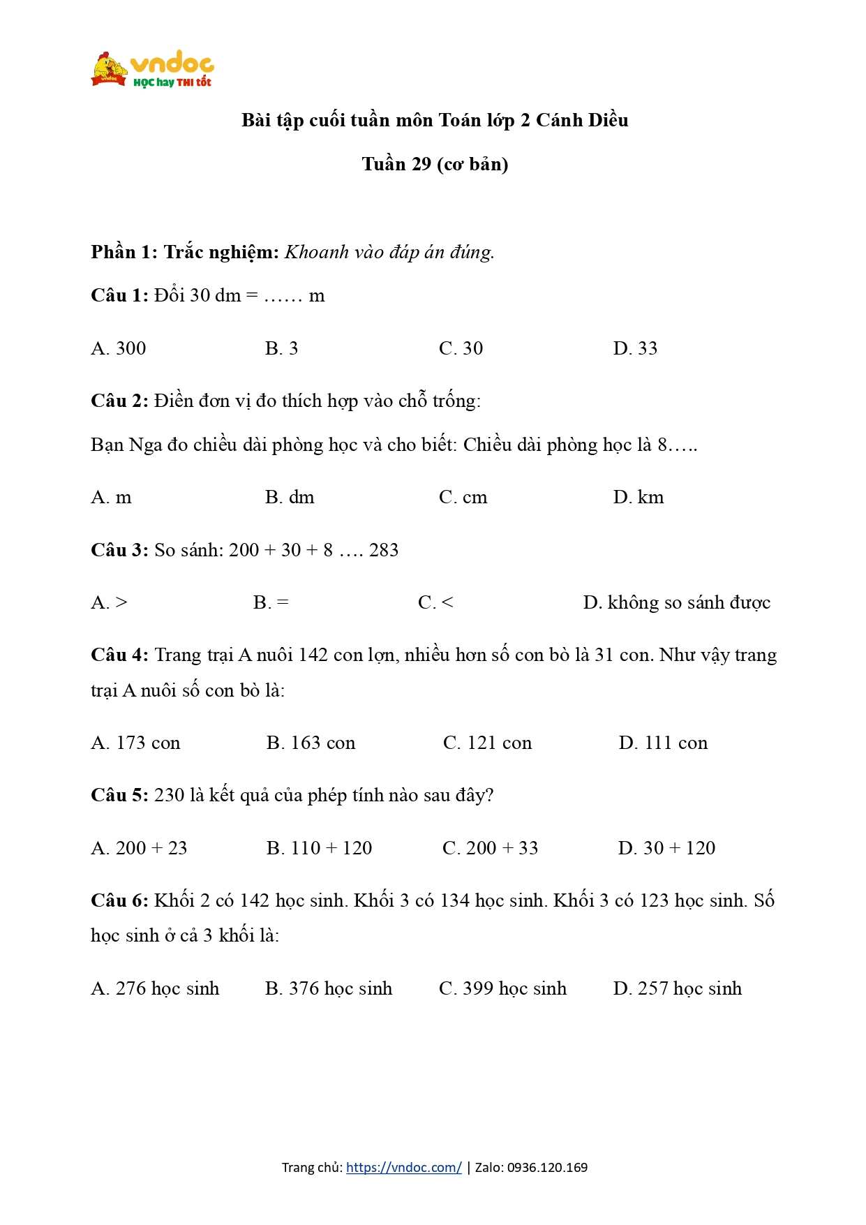 de kiem tra cuoi tuan toan lop 2 tuan 29 co ban page 0001*585053