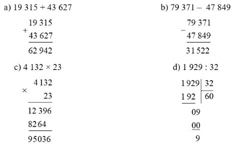 Vở bài tập Toán lớp 4 Tập 2 trang 96 Bài 4