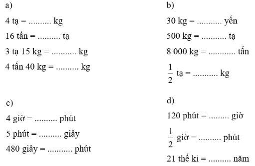 Vở bài tập Toán lớp 4 Tập 2 trang 102 Bài 3
