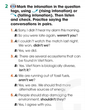 Tiếng Anh 11 Global Success Unit 10 Language