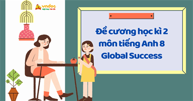 Đề cương học kì 2 môn tiếng Anh 8 Global Success