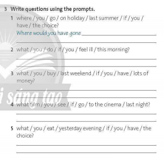 Friends Global 11 Workbook Unit 8 8B Grammar