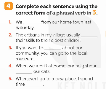 Tiếng Anh 9 Global Success Unit 1 A Closer Look 2