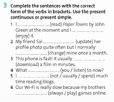 Tiếng Anh 9 Starter Unit Language Focus trang 7 Friends Plus