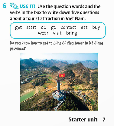 Tiếng Anh 9 Starter Unit Language Focus trang 7 Friends Plus