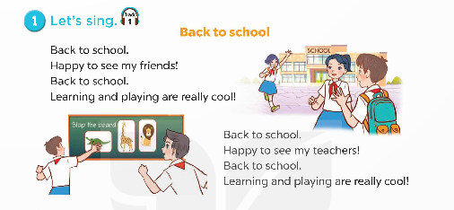 Tiếng Anh lớp 5 Global Success Starter Lesson A