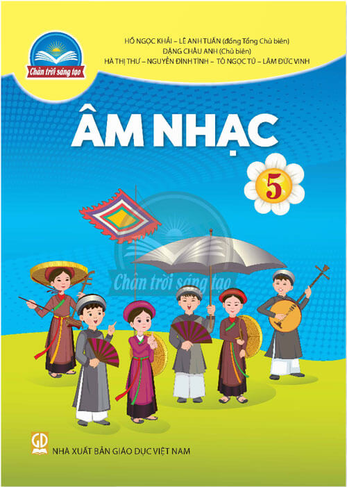 Sách giáo khoa Âm nhạc 5 - Chân trời sáng tạo