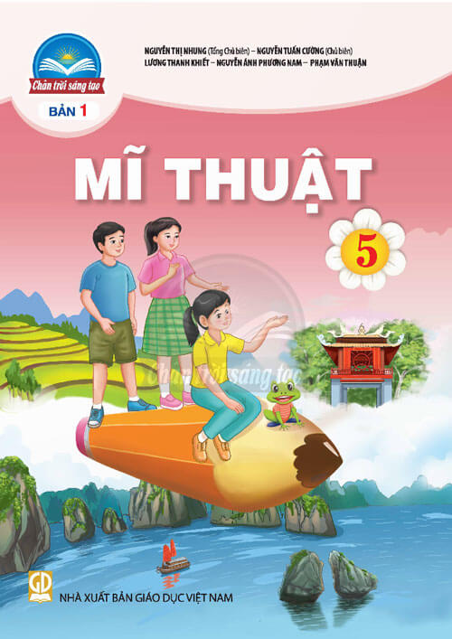 Sách giáo khoa Mĩ Thuật 5 bản 1- Chân trời sáng tạo