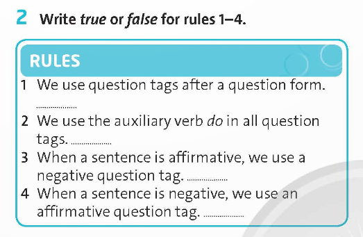 Tiếng Anh 9 Starter Unit Language Focus trang 9