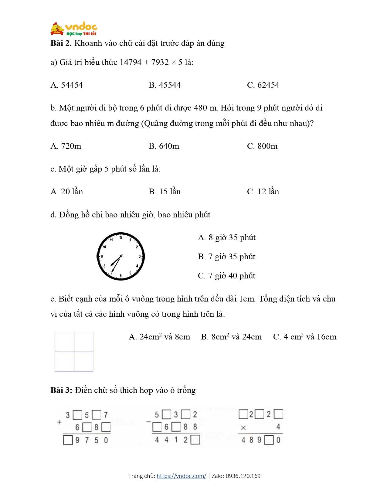 bai tap cuoi tuan 34 toan lop 3 canh dieu co ban page 0002*591094