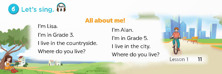 Tiếng Anh lớp 5 Global Success Unit 1 Lesson 1