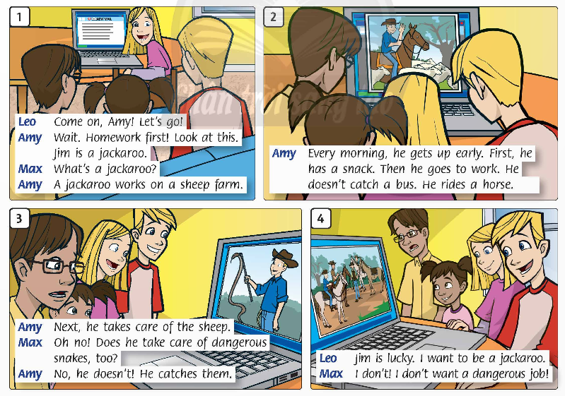 Family and Friends 5 Unit 1 Lesson 1