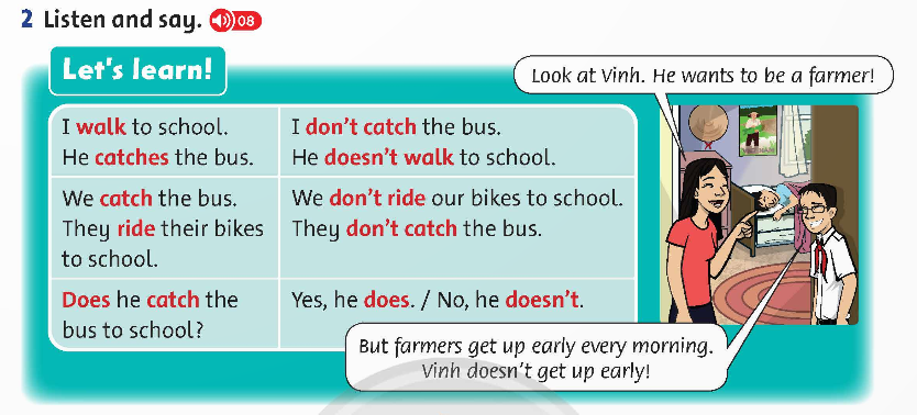 Family and Friends 5 Unit 1 Lesson 2