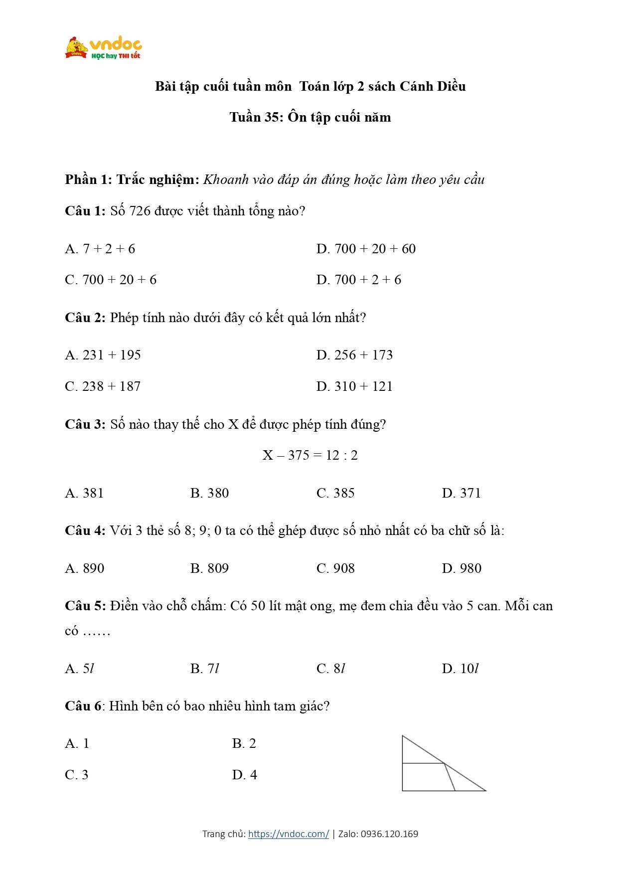 bai tap cuoi tuan 35 toan nang cao lop 2 canh dieu page 0001*593291