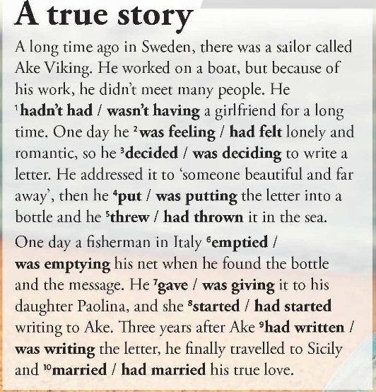 Tiếng Anh 9 Unit 1 Language Focus trang 15 Friends Plus