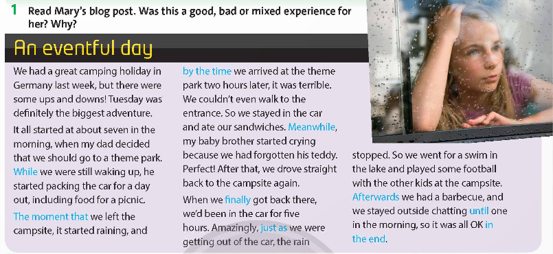 Tiếng Anh 9 Unit 1 Writing Friends Plus