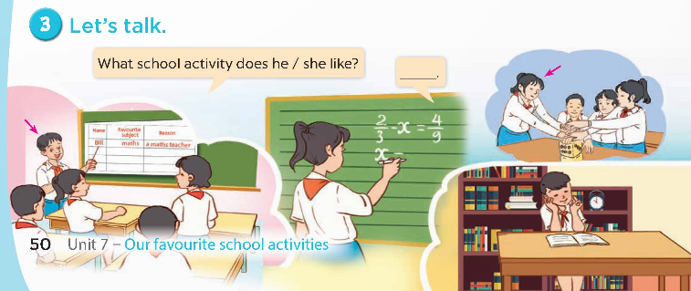 Tiếng Anh lớp 5 Global Success Unit 7 Lesson 1