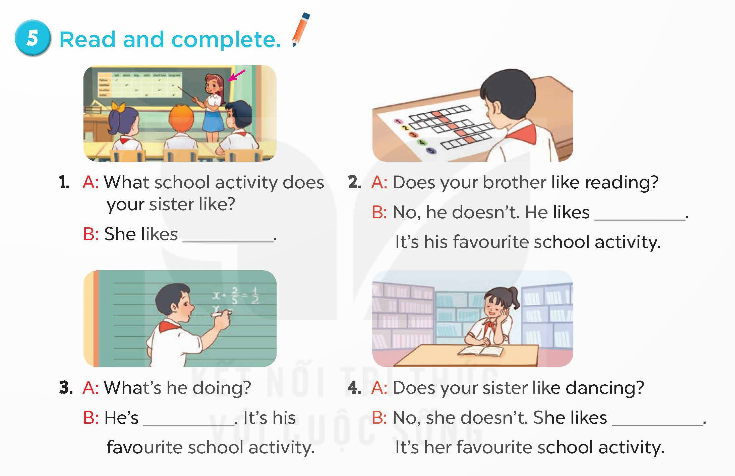 Tiếng Anh lớp 5 Global Success Unit 7 Lesson 1