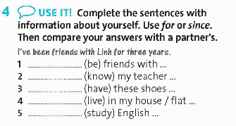 Tiếng Anh 9 Unit 2 Language Focus trang 21 Friends Plus