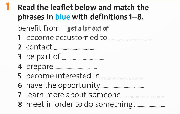 Tiếng Anh 9 Unit 2 Vocabulary and Listening Friends Plus