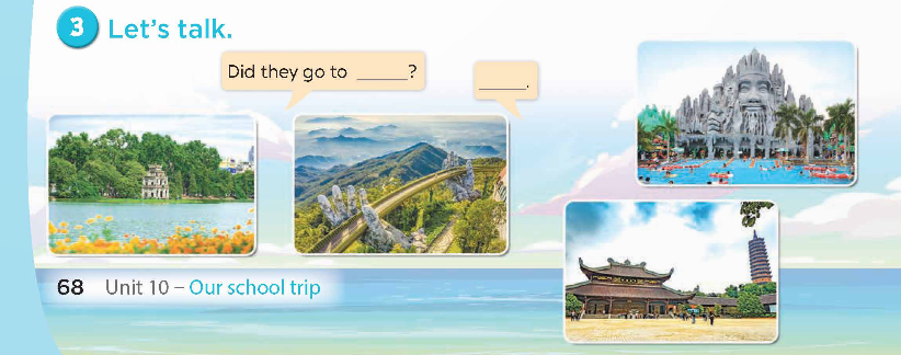 Tiếng Anh lớp 5 Global Success Unit 10 Lesson 1