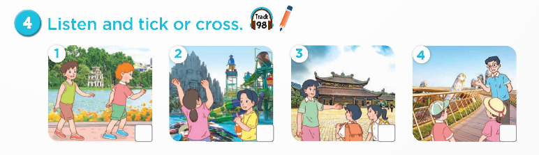 Tiếng Anh lớp 5 Global Success Unit 10 Lesson 1