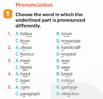 Tiếng Anh 9 Global Success Review 1 Language