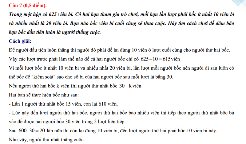 Đáp án đề thi vào 10 Bình Thuận môn Toán 2024-2025